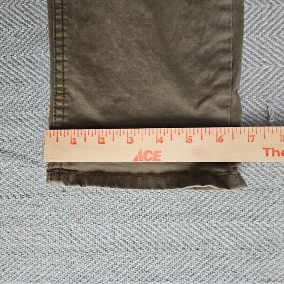 Member's Mark Mason Chino Men's W34xL32 Green Stretch Style M721480 5 Pocket - Picture 14 of 16